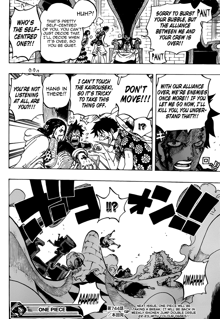 One Piece, Chapter 744 image 18